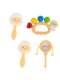 Anpanman Hand Rattle Sand Hammer Baby Gift Head up Practice Toy Baby 2 Rattle Chewing 0 to 1 Years Old 3