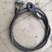 Heavy-duty solid horseeye machine pressed wire rope joints processing casting processing open cable joints watering rigging