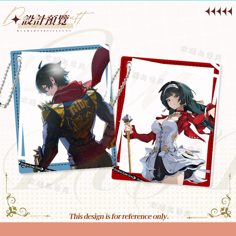 Zenless Zone Zero Evelyn Chevalier, Asaba Harumasa,Lighter,Astra Yao Acrylic Photo Card
