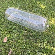 Transparent inflatable cylindrical pillow sofa waist back pillow neck pillow oval leg pillow outdoor pillow long pillowcase core