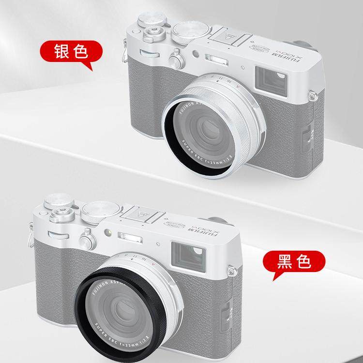 Suitable for Fuji X100Vi Filter Adapter Ring X100V X100F X100T X100S X100 X70, Can Be Adapted to 49mm Uv Filter, Camera Accessories, Supports Fuji Lens Cap