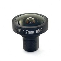 Surveillance camera 8 million pixels panoramic fisheye 4K wide angle 1 13mm 1 7mm clear M12 lens