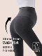 Maoren Pregnant Women's Leggings, Warm Pants, Adjustable Pregnancy Belly Support Pantyhose, Plush Long Long Men