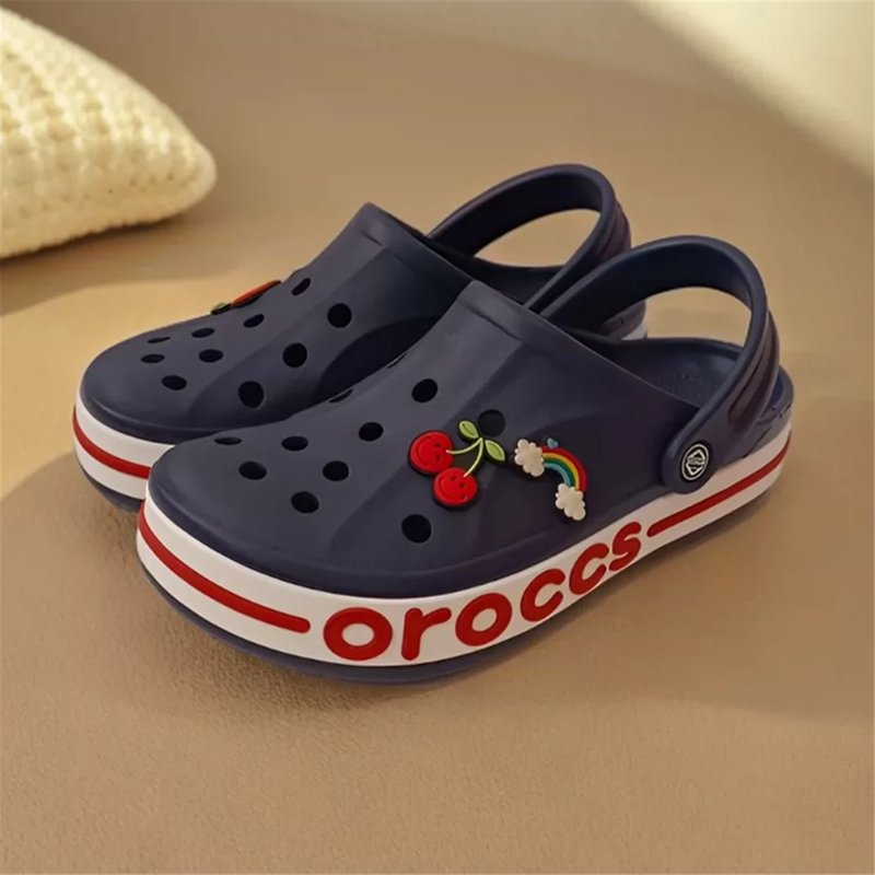 Oroccs Clogs, Comfortable and Stylish for Outdoor Wear, Non-Slip, Closed-Toe, Lightweight, Wear-Resistant, Couple's Model 5087