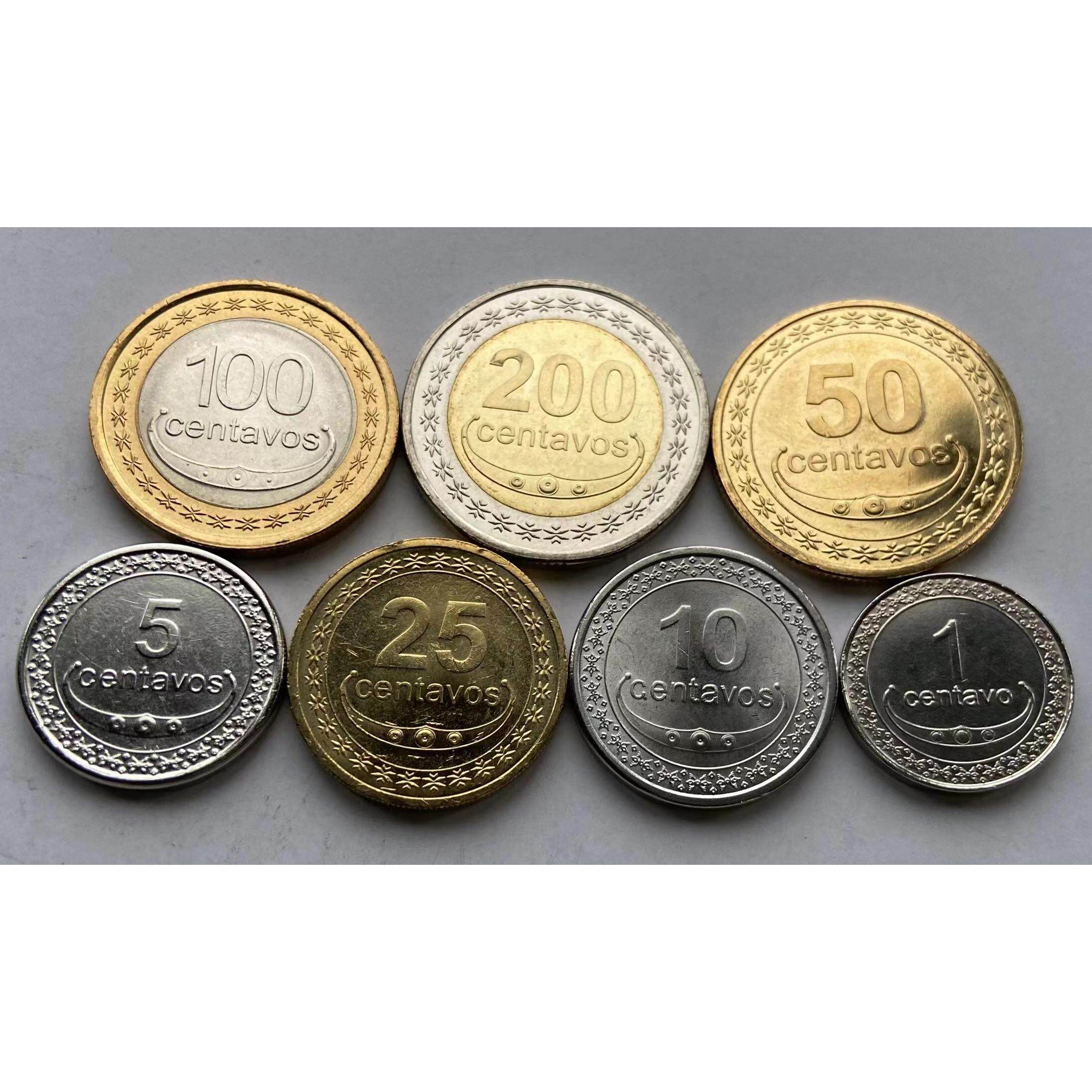 东帝汶套币东帝汶7枚1-200分硬币含双色金属外国钱币全新-淘宝网
