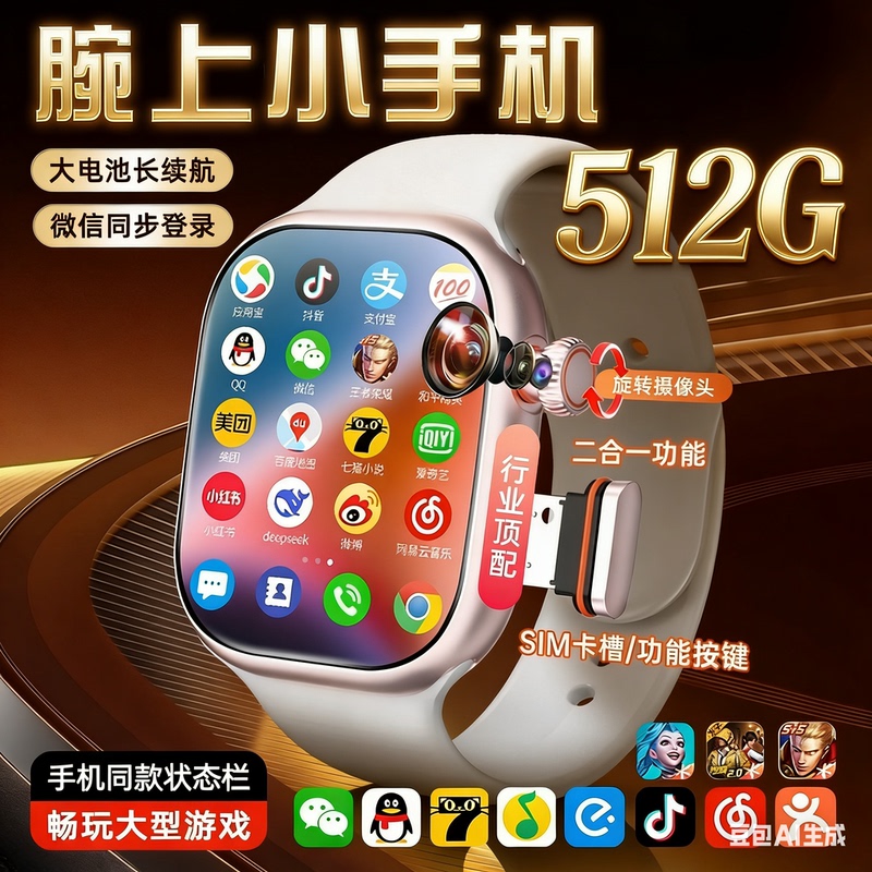 512g New Model Huaqiangbei S10Promax Smart Watch Phone with Sim Card Slot, Full Network Compatibility, Dynamic Island, Cellular 512g New Model Huaqiangbei S10Promax Smart Watch Phone with Sim Card Slot, Full Network Compatibility, Dynamic Island, Cellular