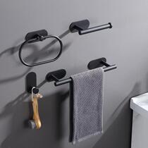 Bathroom set rack pendant towel bar towel ring roll paper rack clothes hook bathroom set