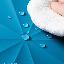 Frost Mountain Umbrella Pattern Silicone Insulation Mat Household Food Grade Table Mat Thickened Anti-scalding Coaster Kitchen Heat-Resistant Pot Mat