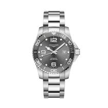 (Xiaowu Shepin) Concas 41mm gray plate steel belt automatic mechanical diving mens watch 98 new complete set L3 781