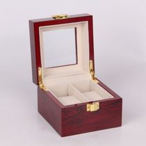 Spot 2-bit spray-painted watch box 2-grid watch box home watch display box storage box