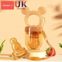 Food utensil for teething teething fruit juice artifact auxiliary stick bag baby play bite pacifier fruit and vegetable bite