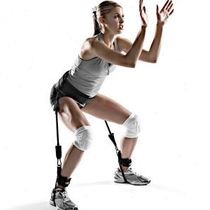 Tennis trainer vertical reach lower center of gravity fixed posture enhanced bouncing tennis training equipment