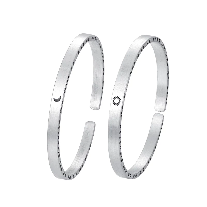 Golden silver bracelet, for beloved