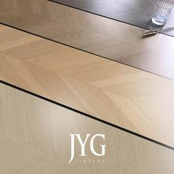 Fishbone reinforced composite wood floor cream herringbone For Home wood grain clothing store wood floor Non Slip Abrasion Resistant
