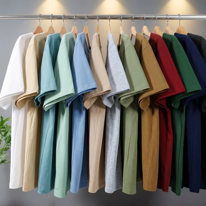 Pure Cotton Short-Sleeved T-Shirt, Unisex Top, Solid Color Basic Round Neck Shirt, Casual Versatile Loose Men's Short-Sleeved T-Shirt Pure Cotton Short-Sleeved T-Shirt, Unisex Top, Solid Color Basic Round Neck Shirt, Casual Versatile Loose Men's Short-Sleeved T-Shirt