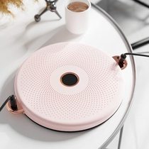 Indoor sports equipment waist twisting turntable yoga dance waist shaping household waist twisting device anti-slip wave point waist twisting disk