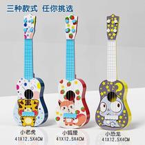 Ukulele toy cartoon children beginners can play small guitar boys and girls violin baby piano guitar