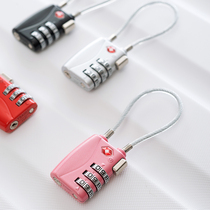 Travel customs clearance tsa customs lock suitcase backpack zipper gym cabinet anti-theft password lock mini padlock