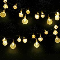 Solar Powered 30 LED ring Light Garden Path Yard Decor Lam
