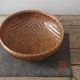 Bamboo | Murakami handmade bamboo storage basket Rural winnowing basket Household fruits, vegetables, steamed buns, snacks, bamboo basket