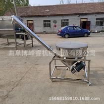 Stainless steel screw feeder tube dragon feeder plastic granular material climbing steel FGM screw conveyor type