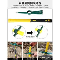 Warrior MS-G1 Small Mountaineering Pickaxe Outdoor Portable Cross Pickaxe Adventure Pickaxe Ocean Pickaxe Ice Pickaxe Ice Fishing Pickaxe