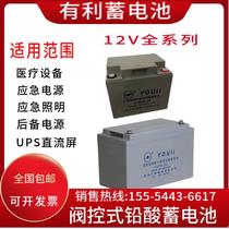 YOUli advantageous battery FM GFM series 12V24A38A50A65A100A120A communication room EPS