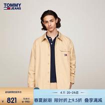 Tai Ding Fashion Butler big brands have spring DM0DM18887 patch embroidered mens and womens new arched coat shirts