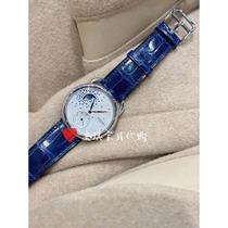 (Loluo Luxury) Ready-made Hermès A Midsummer Nights Dream blue crocodile strap womens watch