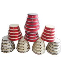 Musical instrument drummer drum props dance performance childrens money use tambourine to stir up happiness wooden toy continental tambourine