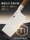 Набор восьмиугольных ножей Catmark Кухонный белый титановый кухонный нож Комбинированный Бытовой кухонный нож Набор кухонных ножей "Два в одном" mini 2