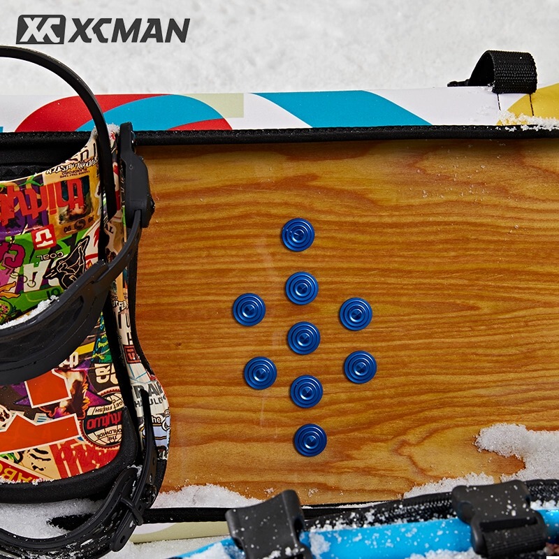 Xcman Snowboard Anti-Slip Stickers Aluminum Anti-Slip Pads Outdoor Sports Ski Anti-Slip Stickers Ski Equipment