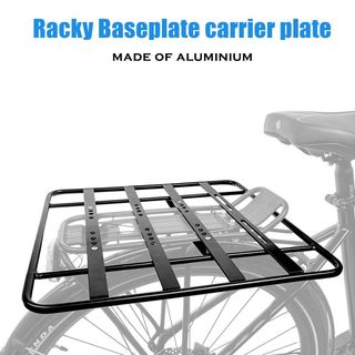 Urban commuter car rear shelf widening plate long-distance bicycle aluminum alloy rear bookshelf rack extension rack tail box enlarged