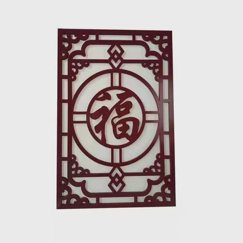 ПВХ резные панель полой декоративные линии потолочные решетки китайский фоновый коридор