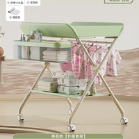 Военный зеленый - однослойное хранилище [нижняя рамка + складывание одной кнопкой + пятиуровневая регулировка + можно поместить в ванну] бесплатная подарочная упаковка