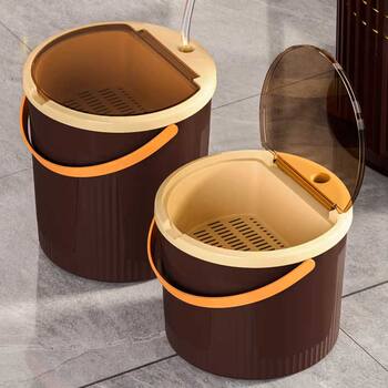 Tea bucket, tea bucket, tea dregs bucket, tea garbage filter drainage bucket, tea table waste water bucket, household kung fu tea set accessories