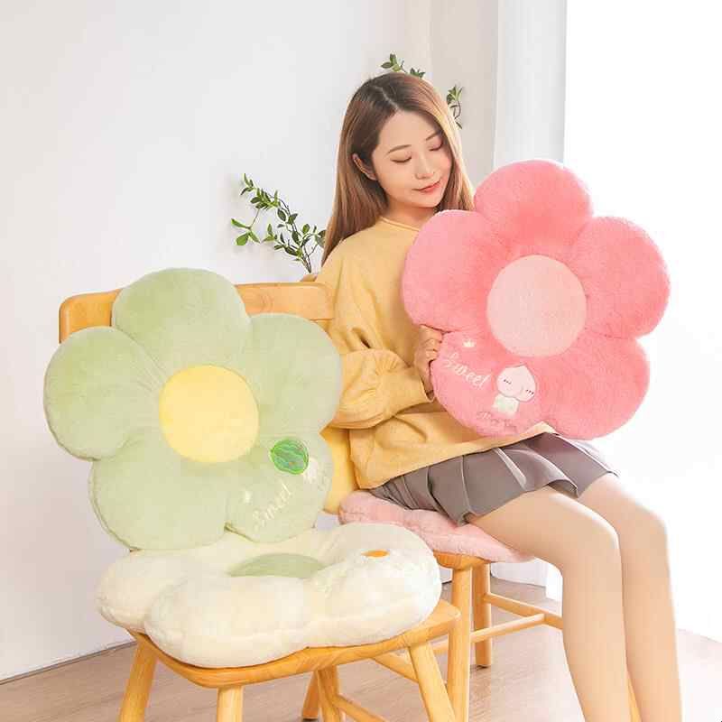 Flower cushions, bay window cushions, office cushions, light luxury cushions, chair cushions, tatami mats, balcony four-season floor cushions, butt cushions