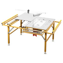 Wanjia woodworking sliding table saw multi-function push-pull precision folding dust-free sub-saw new workbench saw table