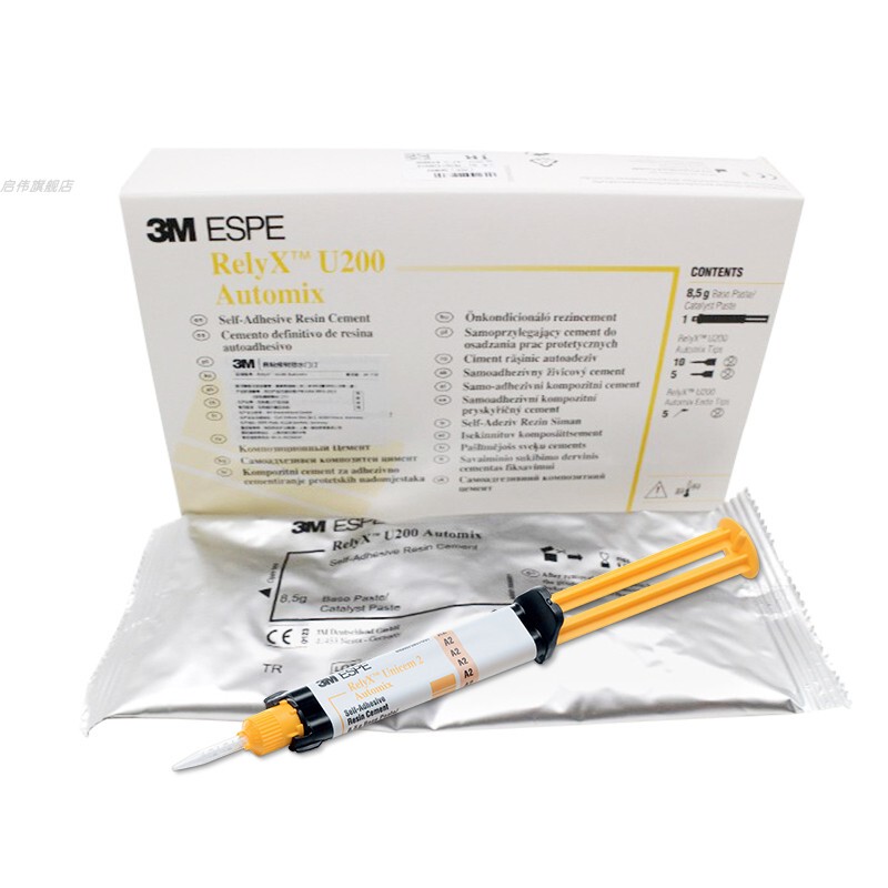 Dental 3m U200 Dual-Cure Adhesive 11g 8.5g Tr Color Green Giant Eighth Generation Self-Adhesive Adhesive