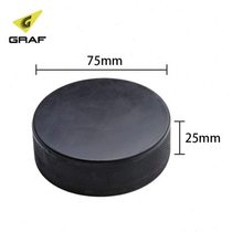 GRAF real ice hockey cake ice rink game training real ice hockey rubber wear-resistant hockey water hockey