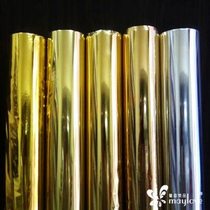 Manufacturers long roll double-sided gold foil roll foil double-sided gold foil double-sided silver foil champagne foil gold foil long roll