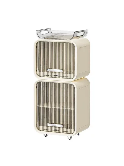 奶瓶收纳架婴儿桌上卧室家用沥水架宝宝餐具多功能杯子防尘置物柜