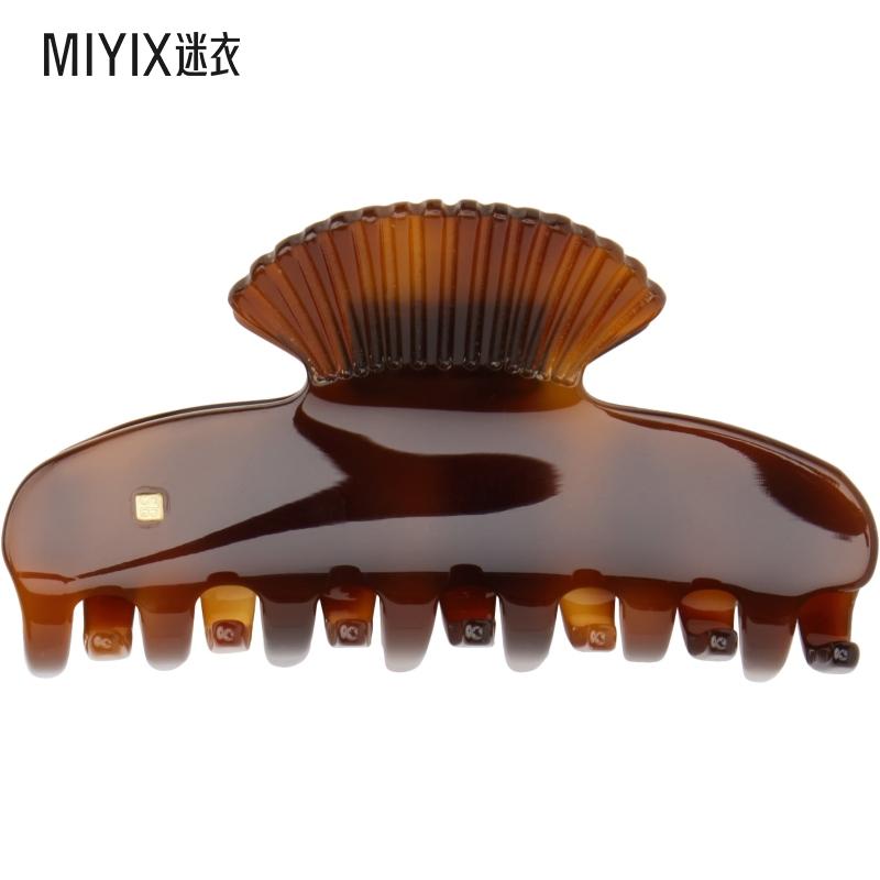 新品SOPHIE BUHAISMALL FAN SHELL CLAW NOIR Fan Shell Claw | Sophie Buhai