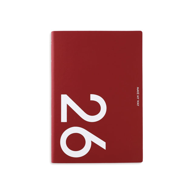 Kajie 2026 schedule simple one-week two-page plan notebook notepad wholesale purchasing cross-border