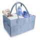 Portable Diaper Felt Storage Bag, Large Capacity Tote Bag, Multi-Compartment Storage Bag for Baby Diapers and Toys for Outings