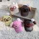 Parent-Child Cute Cartoon Puppy Glasses Baseball Cap for Women, Spring and Summer Sweet Kitten Niche Quirky Duckbill Sun Protection Hat