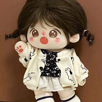 Authentic 20cm Cotton Doll Clothes, the First Autumn Series, No Attributes, Cute Doll, Dress-Up,