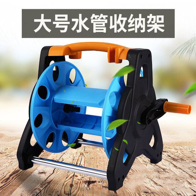 Hose Reel Winder for Car Wash, Garden Watering, and Home Use Hose Organizer