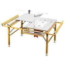 Wanjia woodworking sliding table saw multi-function push-pull precision folding dust-free sub-saw new workbench saw table
