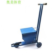 Football field rubber wheel line drawing vehicle track and field playground line drawing vehicle runway lime line drawing vehicle